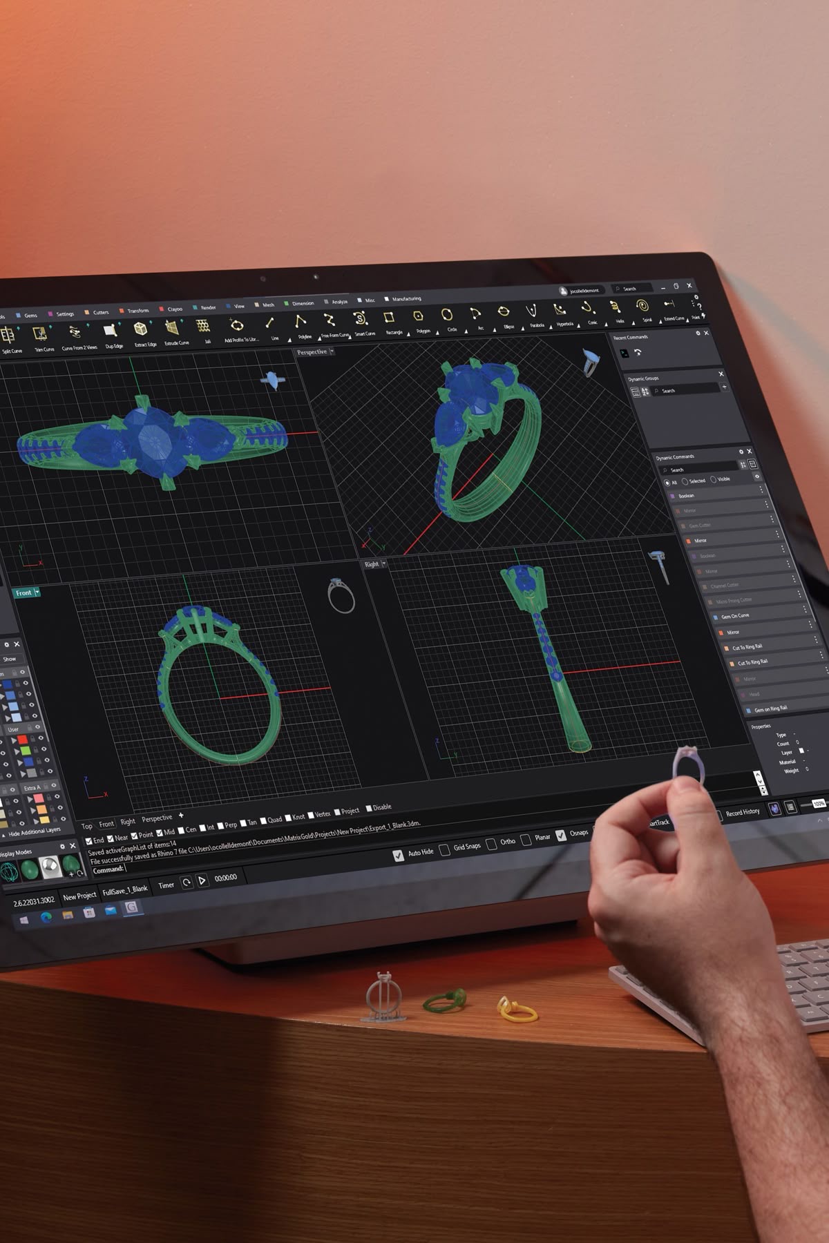 Matrix: جادوی طراحی طلا و جواهر در دستان شما